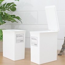 독립생활 화장대정리 모던 미니휴지통 화장실 청소용품 가정용 주방