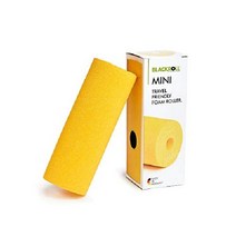 BLACKROLL MINI 근막 롤러(15 x 5cm) 11가지 색상 택 자가 마사지용 소형 피트니스 롤러 Made in Germany, 옐로우