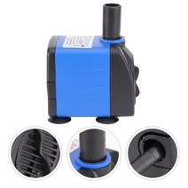 수중모터펌프 자동 워터 수족관 아이스 머신 펌프 Ge 메이커 미니 사이즈 물고기 탱크 소형, Black