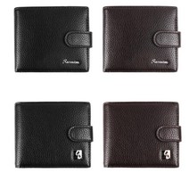 똑딱이형 분실 안심 남성 가죽 반지갑 20대남성지갑