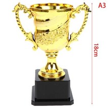월드컵 트로피 피파트로피 축구트로피 141718cm 골든 어워드 상품 장식 플라스틱 보상 유치원 선물 상 기념품 축하, 3