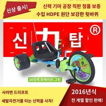 리컴번트자전거 매직 라이드 뉴스퀘어 파크 렌탈 성인 페달 세발 자전거 드리프트 자동차 놀이 카트, C.16인치 용감한 (파란색과 녹색)