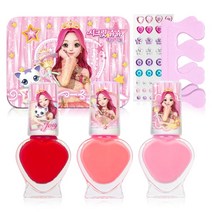 리틀블링 시크릿쥬쥬 별의여신 틴케이스 네일3종, 선택:틴케이스 핑크네일3종(+사은품2종증정)