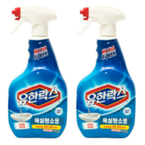 유한락스 욕실청소 세정제 대용량 본품 900ml X 2개, 900ml x 본품 2개