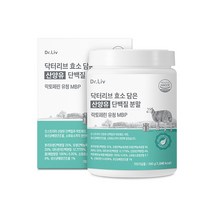 닥터리브 효소 담은 산양유 단백질 분말 락토페린 유청 MBP, 4개, 280g