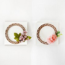 [토단]스트링아트 꽃리스 만들기 - 1인세트, 들꽃