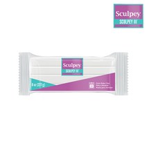 스컬피3 227g (Sculpey3) 대용량 폴리머클레이 6종, 흰색(White) 227g