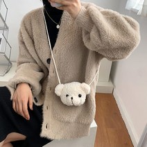 비구리 미니 곰돌이 크로스백 미니백