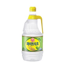[오뚜기] 화이트 식초, 1.8L, 1개