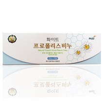[비앤비] 화이트 프로폴리스 꿀비누 100g 3개입 비누, 3개