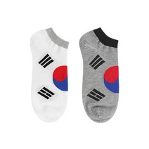 SOCKSLAB 남자발목 기본 스니커즈 캐릭터양말 태극기 2종 색상선택