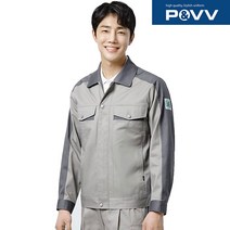사계절 근무복 J-503점퍼 P-503바지 별매 베+그레이 M~4XL 사무복 작업복 유니폼 회사 잠바 자켓 파브