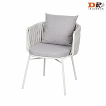 주식회사도리퍼니처 도리퍼니처 티오 의자 / 야외 화이트 라탄 테라스 카페 커피숍 업소 식당 가게 테이블 식탁