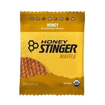 허니 스팅어 유기농 허니 와플 | 운동 지구력 및 성능을 위한 에너지 Stroopwafel | 가정 및 체육관 사전 및 사후 운동을 위한 스포츠 영양 | 와플 16개 상자 1, Honey_1.06 Ounce (Pack of 16)