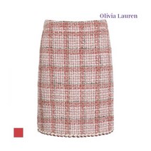 페미닌 트위드 스커트_VORDKVW9471