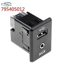 자동차 부품 795405012 USB AUX 포트 어댑터 닛산 X-트레일 루즈 캐시카이 용 오디오 플레이어 소켓