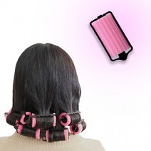 셀프 스펀지 볼륨 웨이브 헤어 롤 구르프 8P DD-11325, 상세페이지 참조