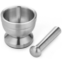 캠핑마을 스테인레스 미니절구, 2세트