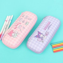 산리오 쿠로미 + 마이멜로디 파우치 2개세트 여자 필통 선물 SANRIO
