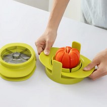 멀티 과일 슬라이서 과일절단기 사과 커터기 토마토 오렌지용 절단칼