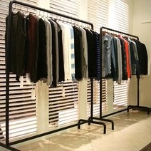 철재 옷장 옷걸이 매장용 인테리어 파이프 선반 행거 스탠드 수납, 7_120 x150