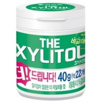 오리온 더 자이리톨 츄잉껌, 40g, 2개