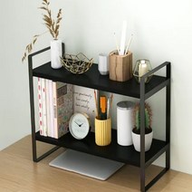 시스템 데스크 2단 서랍 책꽂이 책상 오피스 선반 40cm