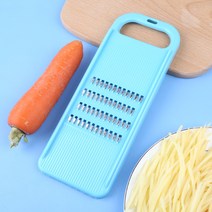 Jiesu가정용 감자 실 닦는 기계 가정용 실 자르는 기계 손 다치지 않다 오이 무 실 깎는 기계 주방용품 작은 공구, 북유럽 블루 26.5*10cm