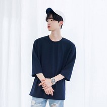 토모나리 토모나리 구김없는 엠보 7부티셔츠