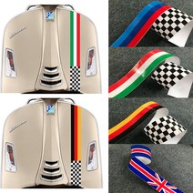 베스파 포인트 튜닝 스티커, (04)이태리 체커