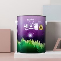 KCC 에나멜 센스멜골드 4L 유성페인트 백색 철재 현관문, 유광, 바이올렛볼룸