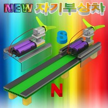 NEW 자기 부상차 (레일30cm) 아동 어린이 학습 창의력 지능 개발 놀이 자연 과학 실험 교구 도구 장비 준비물