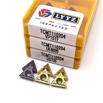 저렴한 카바이드 블레이드 외부 터닝 툴 TCMT110204 VP15TF /UE6020/US735 CNC 선반 인서트 스틸 스테인, [02] TCMT110204  UE6020
