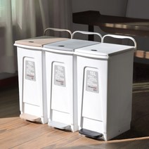 15L 인테리어 디자인 페달형 페달휴지통 쓰레기통 20L 모던 분리수거함 심플, 노블페달휴지통 20L (그레이)