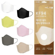 메디인 쉴드 황사 방역 마스크(대형/1매입/KF94) 50매, 핑크(50매), 1개입, 1개
