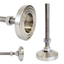 고하중 니켈도금 조절좌 MF-78-24-100 높낮이조절