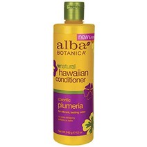 Alba Botanica 내추럴 하와이안 컨디셔너, Plumeria, 340g