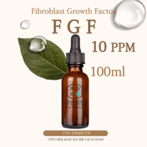에코문 FGF10ppm 100ml /나노 이지에프 앰플 원액 에센스 리포좀 펩타이드 원료, 1개