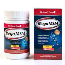5개 마더스케어 뉴질랜드 MSM 600mg 180베지 정 직구 건강식품