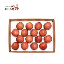 [청송_당도선별/사이즈] 하이크린 청송 실속 사과 4kg(11~16과 1과당 250g 이상) X 1box, 없음