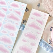 됴아의방 틴트구름 씰 스티커