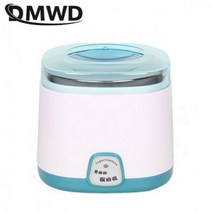 요거트 요플레 메이커 요구르트 131527 DMWD-1L 전기 나토 발효 기계 DIY 스테인레스 스틸 라이너 컨테이너 전자동 주방 기기, 02 파란
