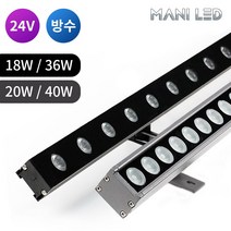 LED 방수형 24V 라인투광기 경관조명 야외조명 투광등 아파트 빌딩 팬션, 추가구성 02_RGB 무선 댄싱 대용량 컨트롤러 18A