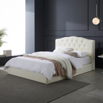 [천삼백케이] [리코디자인] 프레소 SS 침대프레임+포켓매트리스, 그레이