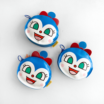 Anpanman 호빵맨 짤랑이 딸랑이 식빵맨 캐릭터 동전지갑 파우치 4종류중 택1