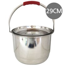 스텐들통 29cm 1p 찜기 곰솥 빨래솥 빨래삶는 통 기계 냄비 삶통, 본상품선택, 본상품선택, 본상품선택