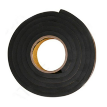 EVA 단면 흑색 스폰지테이프 폭 50mm x 두께 10mm x 길이 2.5m, 5개