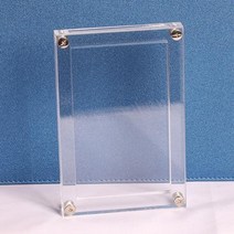 아크릴액자 압축앨범 가훈 가벼운 액자 그루브 카드 벽돌 보호 쉘 마그네틱나사 고정-150, BGS screw