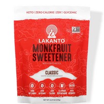 라칸토 몽크프룻 스위트너 위드 에리스톨 클래식 235g Lakanto Monkfruit Sweetener with Erythritol Classic, 1개