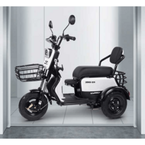 세발전기자전거 성인용 노인 경량형 자토바이 삼륜, 상세 페이지 참고, D